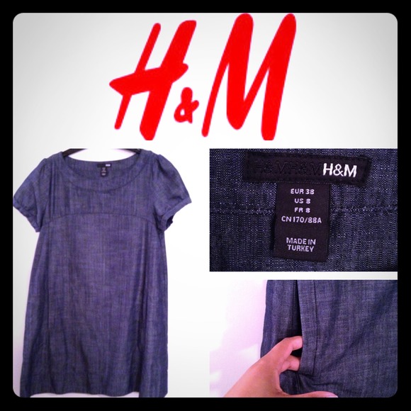 H&M denim dress
