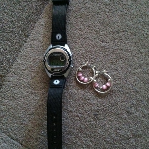 Watch and earring bundle for @butterflygurl