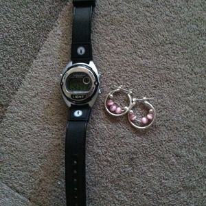 Watch and earring bundle for @butterflygurl