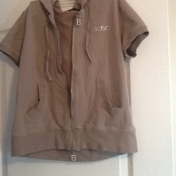BCBG Short Sleeve Hoodie - Picture 1 of 4