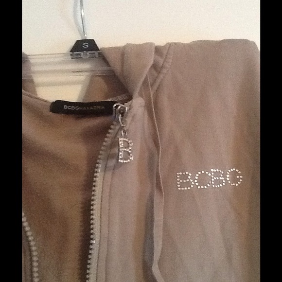 BCBG Short Sleeve Hoodie - Picture 2 of 4