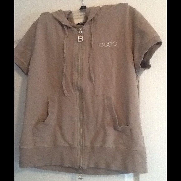 BCBG Short Sleeve Hoodie - Picture 4 of 4