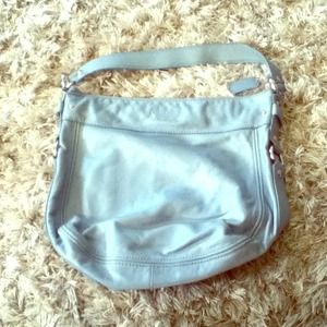 Soft grey Coach Authentic Coach purse