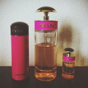Prada Candy perfume & lotion set