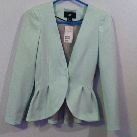 peplum style blazer
