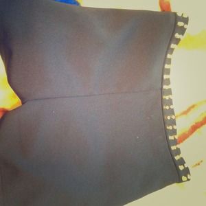 High waisted shorts.