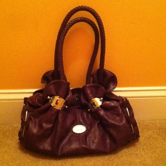 Dolce and Gabbana plum purse