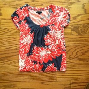 American eagle flowered shirt