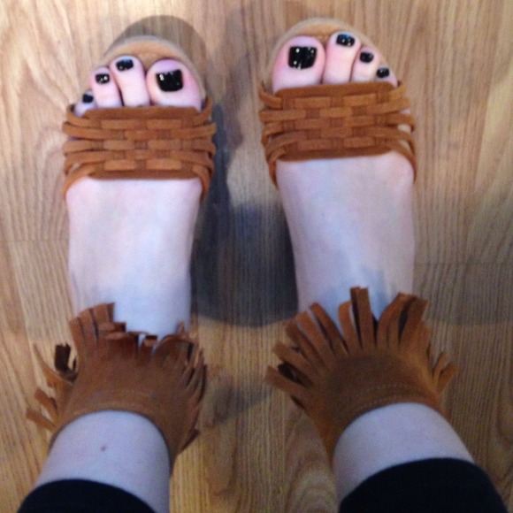 Minnetonka fringe wedges