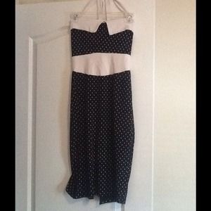'PinUp Girl' style Polka Dot Dress