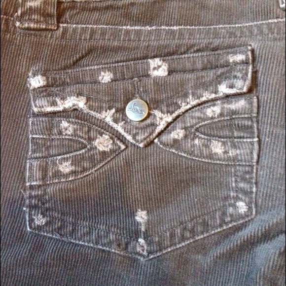 Urban Outfitters Fall Green Bootcut Corduroy Jeans - Picture 4 of 4