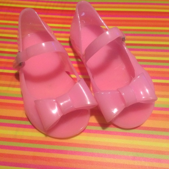 Baby girl plastic sandals