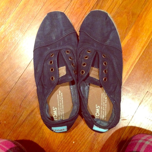 Navy Blue TOMS