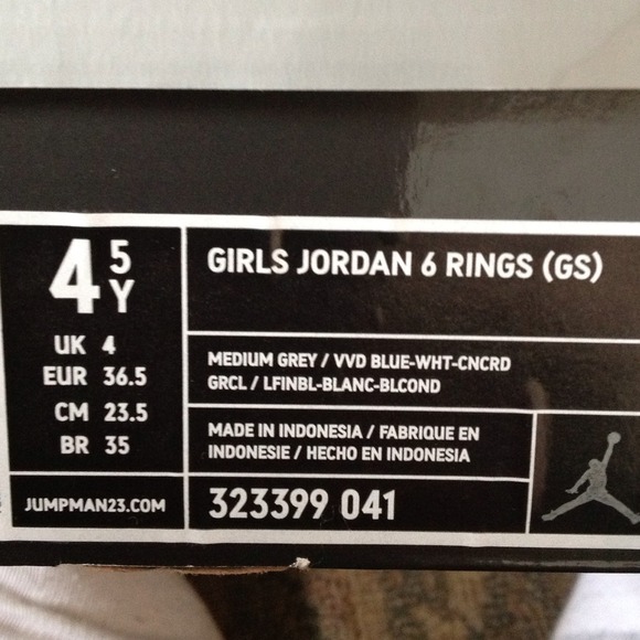 ❌SOLD❌ Jordan 6 Rings - Picture 4 of 4
