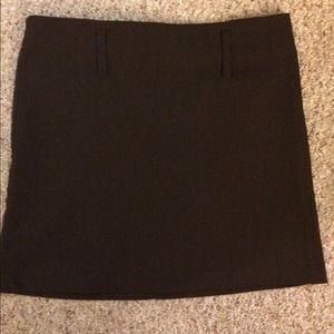 Sleek brown skirt!