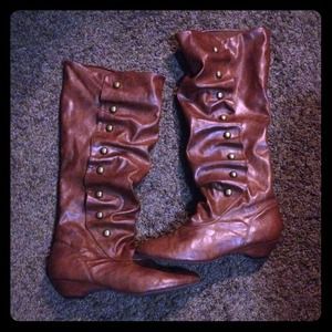 Madden Girl Chestnut Boots