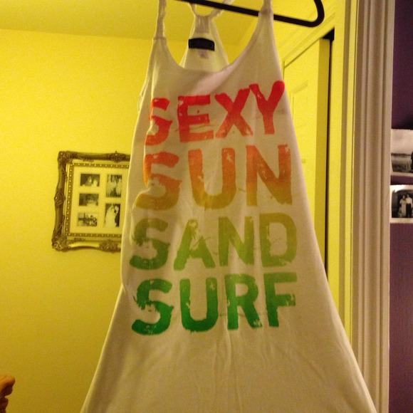 Victoria secret beach cover up