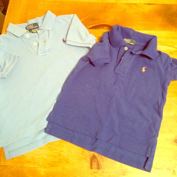 Two 2/2T Ralph Lauren Polo Short Sleeve