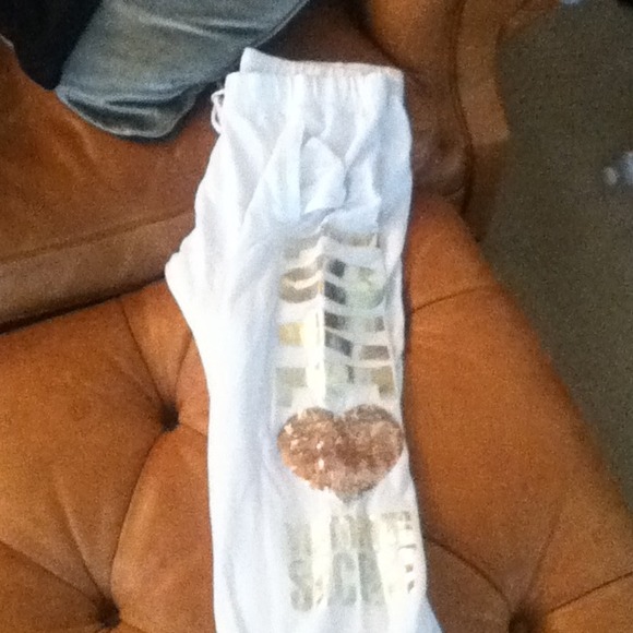 White Victoria Secret Pants