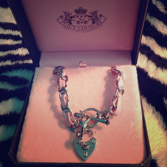 Authentic Juicy Couture toggle necklace