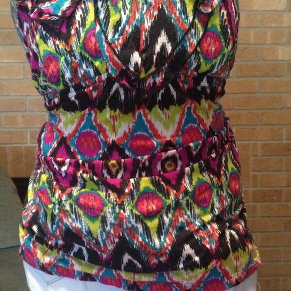 Boho Racerback Top - Picture 3 of 3