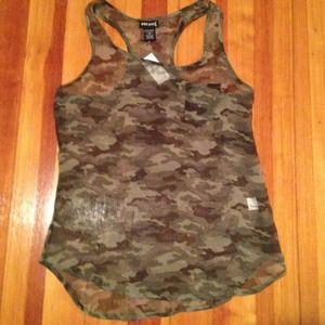 Wet Seal tank top - Camo