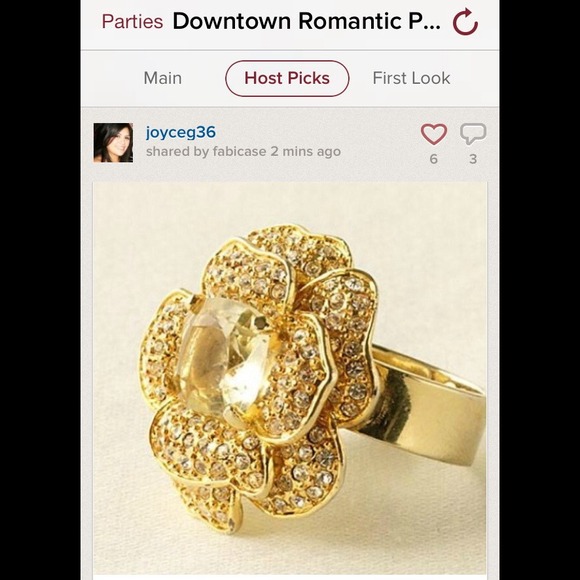 BUNDLED Stella & Dot Belle Fleur Ring - Picture 4 of 4