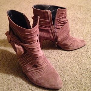 Aldo brown suede boots