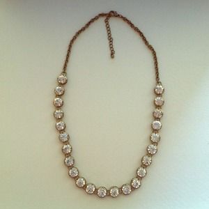 J Crew inspired Crystal Necklace