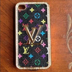 Inspired LV black case