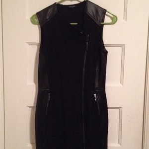Black Motorcycle Dress...only worn once!