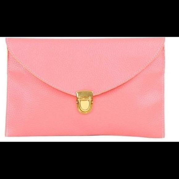 Clutches & Wallets - Pink Clutch