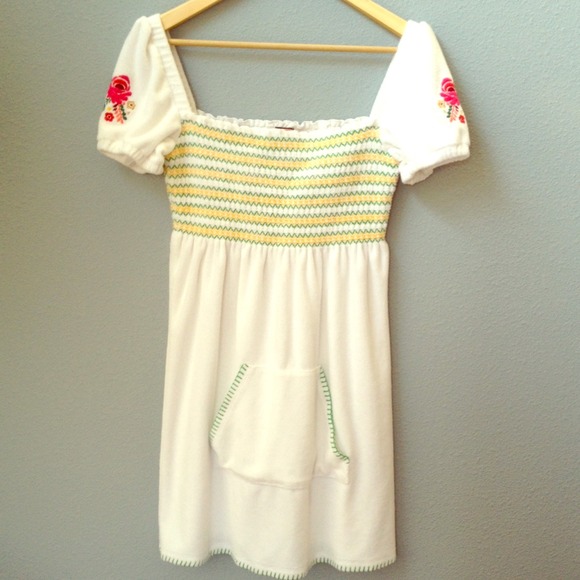 New Price⭐ Juicy Couture Embroidered Terry Dress