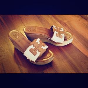 Tory Burch Slip-On Wedges