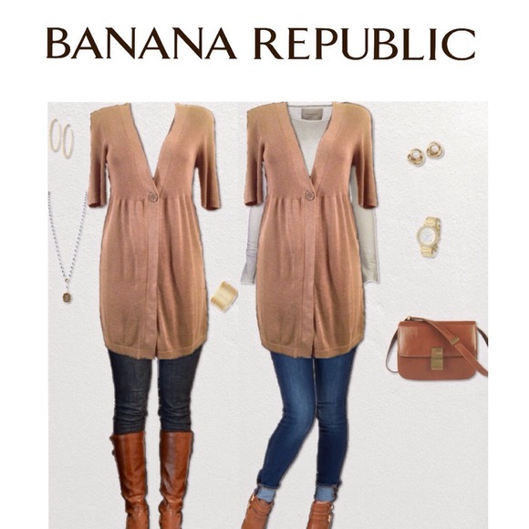 Banana Republic Long Cardigan/Tunic