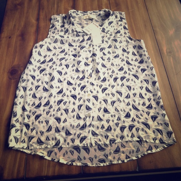 ✳️sold✳️Nautical top