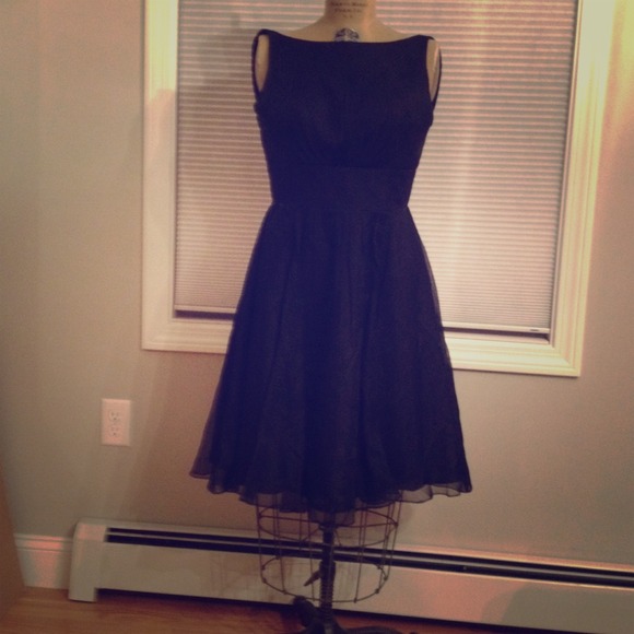 Melissa Sweet Black Classy Cocktail Dress - Picture 1 of 3