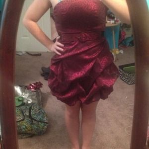 Semi formal dress.