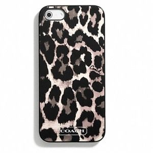 *TEMPORARILY REDUCED* Coach iphone 5 ocelot case