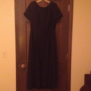 Black bridesmaid dress