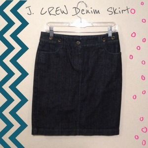 J. Crew Denim Skirt
