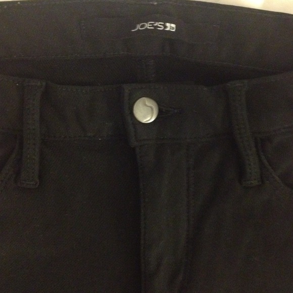 Joe's jeans black denim skinny boot leg