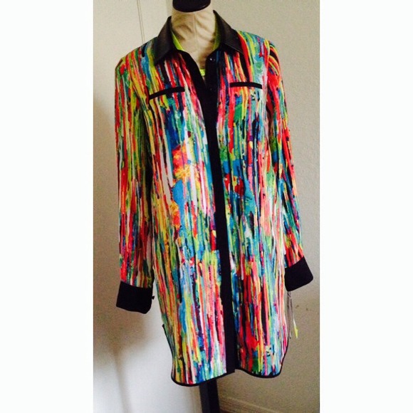SOLD💢Prabal Gurung for Target Neon Abstract Dress