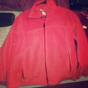 Red Columbia jacket