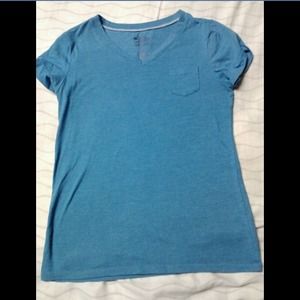Light blue Old Navy short sleeve shirt.