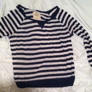 Long sleeve striped Hollister shirt