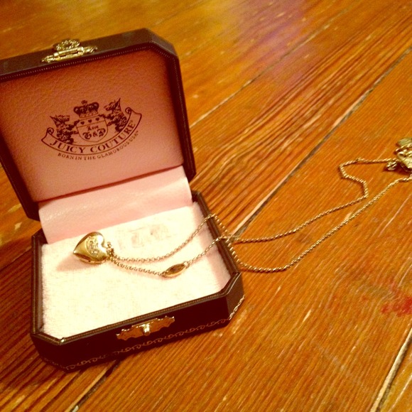 Juicy Couture heart locket