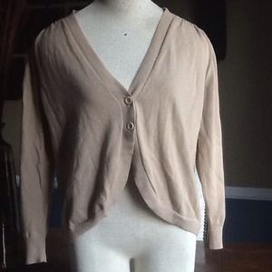 ⚡️XL tan cardigan