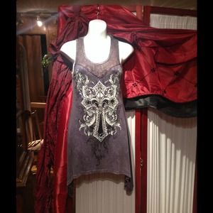 ⭐️Purple vocal tank⭐️