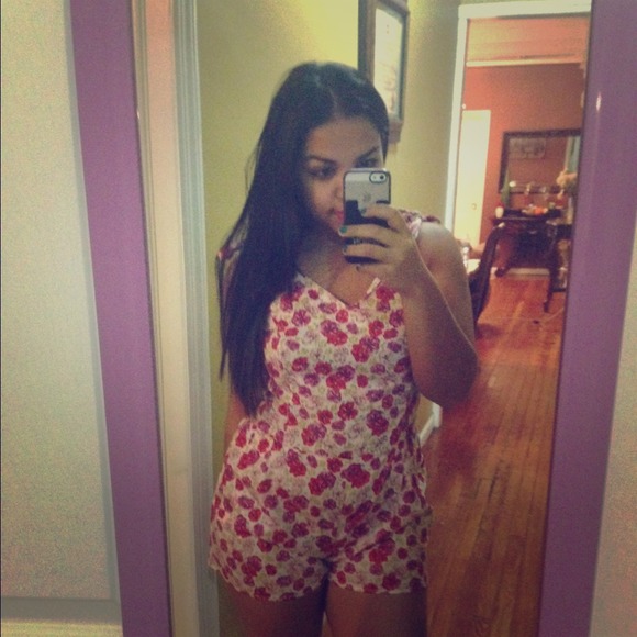Floral jumpsuit
